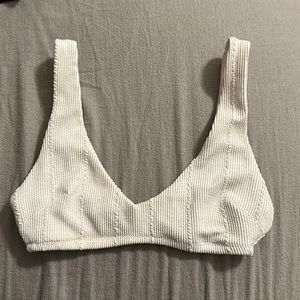 XXS aerie scoop neck bikini top